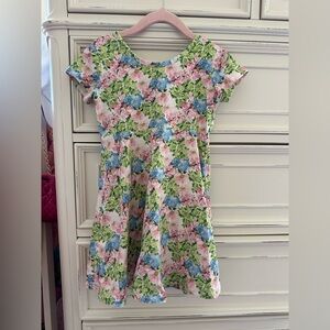 Moon Breeze Toddler Girl Short Sleeve Skater Dress